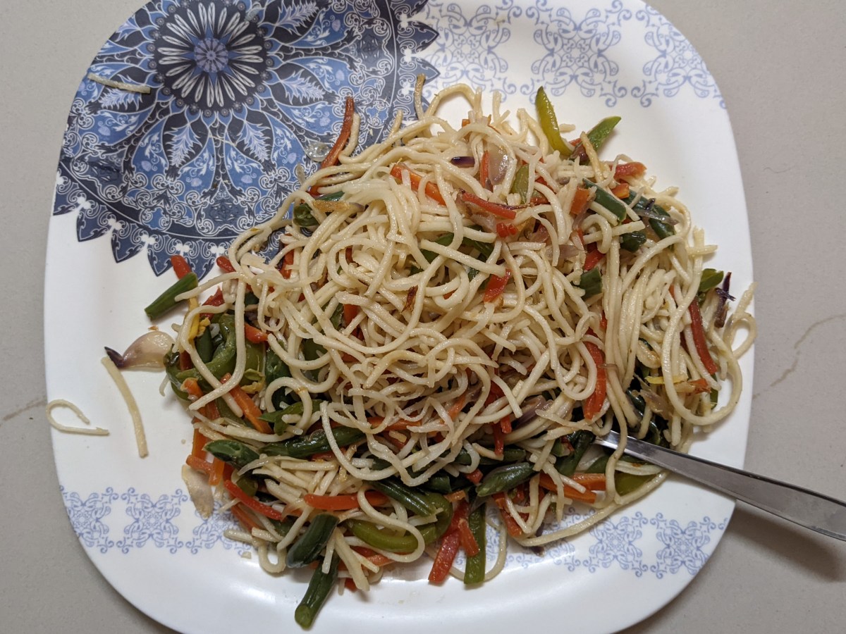 Veg Chow Mein – Hakka&nbsp;Noodles